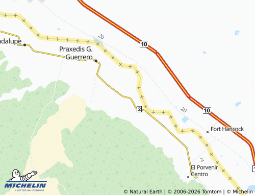 Mapa MICHELIN Esperanza - ViaMichelin