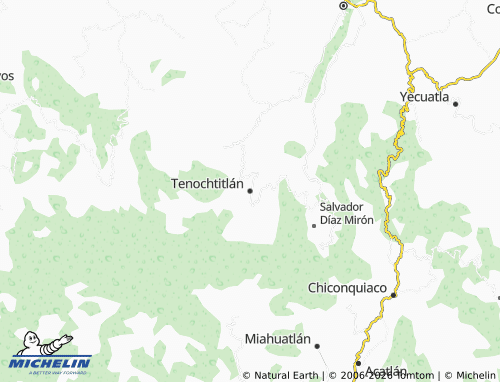 Mapa MICHELIN Tenochtitlán - ViaMichelin