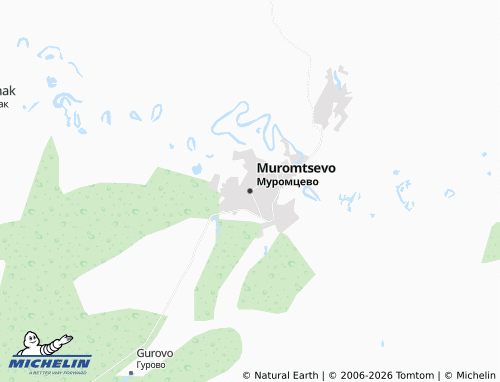 MICHELIN-Landkarte Muromtsevo - ViaMichelin