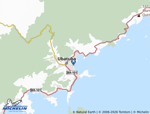 Mapa MICHELIN Pereque Açu - ViaMichelin