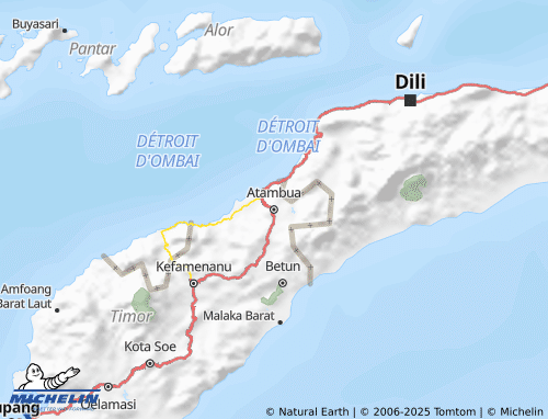 MICHELIN Belu map - ViaMichelin