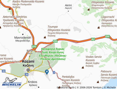 Carte MICHELIN Galanio - ViaMichelin