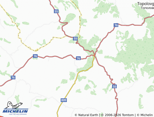 Kaart MICHELIN Cherepovo - ViaMichelin