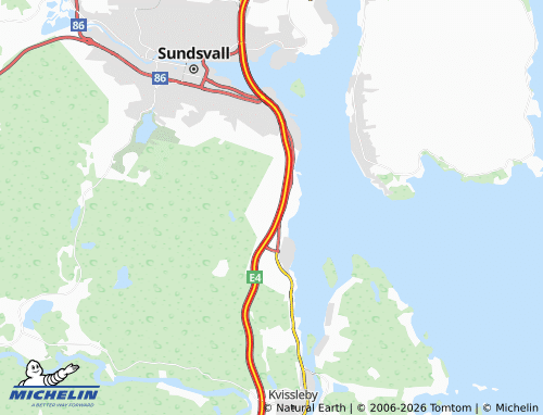 Mappa MICHELIN Bredsand - ViaMichelin