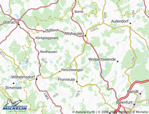 Mapa MICHELIN Ebenweiler - ViaMichelin