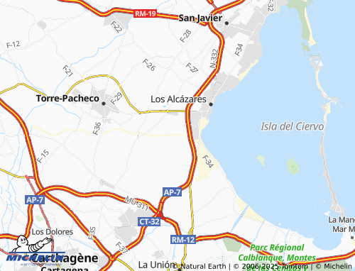 MICHELIN-Landkarte Barrio de la Fuensanta - ViaMichelin