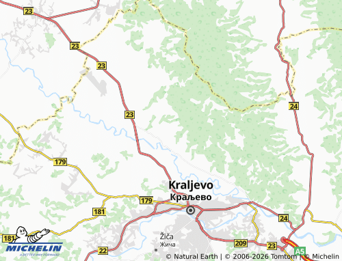 Carte MICHELIN Popovići - ViaMichelin