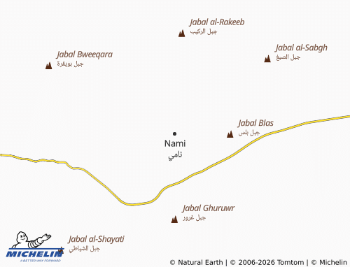 MICHELIN Nami map - ViaMichelin