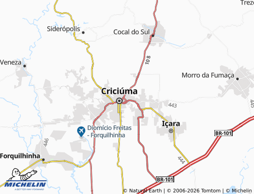 Mapa MICHELIN Pio Correa - ViaMichelin