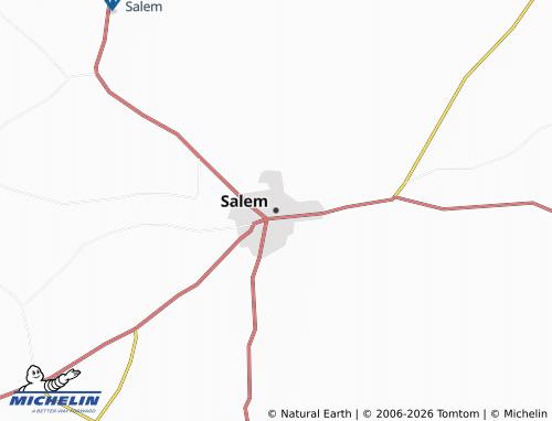 MICHELIN-Landkarte Salem - ViaMichelin