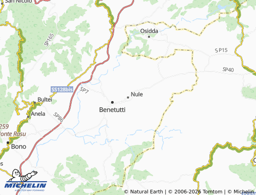 MICHELIN Nule map - ViaMichelin