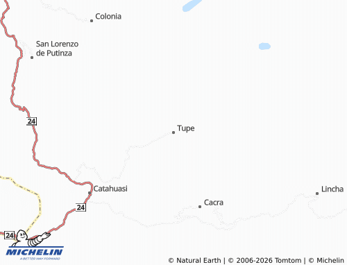 MICHELIN Tupe map - ViaMichelin