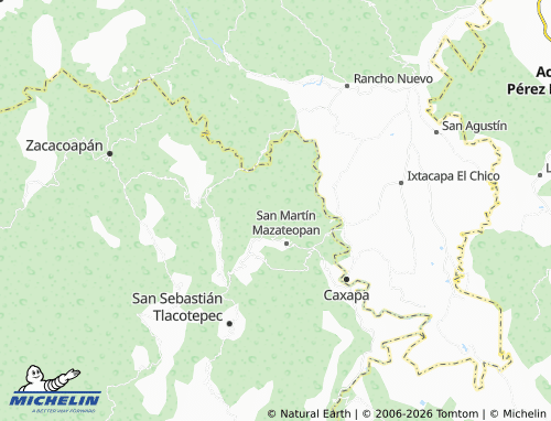 MICHELIN Tentziantla map - ViaMichelin