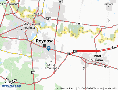 MICHELIN El Guerreño map - ViaMichelin