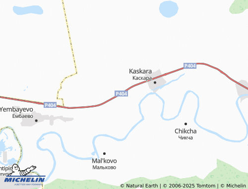 MICHELIN Vilizhany map - ViaMichelin