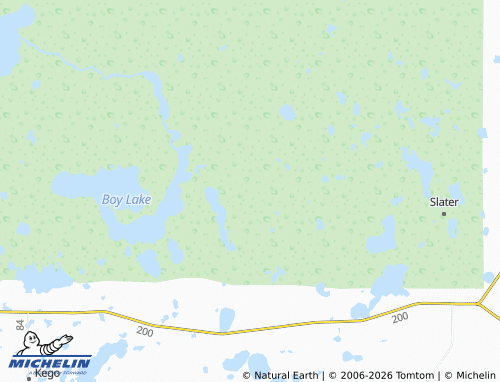 Mappa MICHELIN Tobique - ViaMichelin