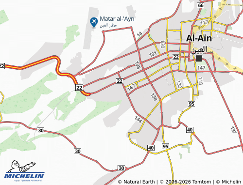Mapa MICHELIN Raq al-Husa - ViaMichelin