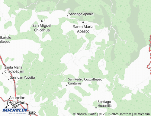 MICHELIN La Cumbre map - ViaMichelin
