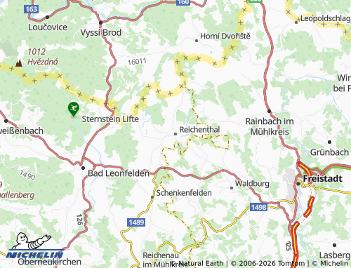 MICHELIN Reichenthal map - ViaMichelin