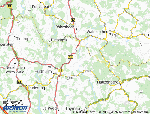 MICHELIN Gaisbach map - ViaMichelin
