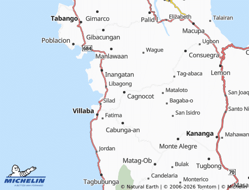 MICHELIN Cabungahan map - ViaMichelin