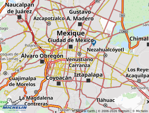 Mapa MICHELIN Artes Gráficas - ViaMichelin
