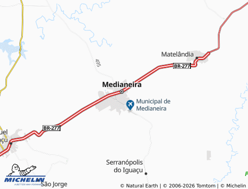 Mappa MICHELIN Ipê - ViaMichelin