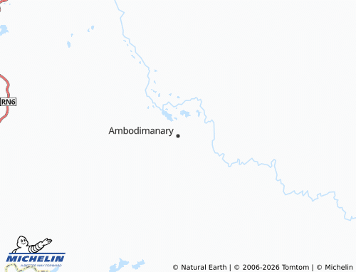 MICHELIN-Landkarte Ambodimanary - ViaMichelin