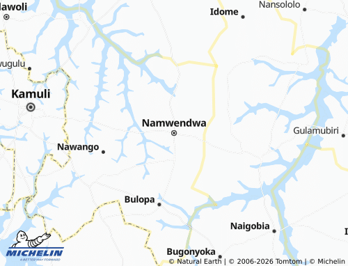 Carte MICHELIN Namwendwa - ViaMichelin