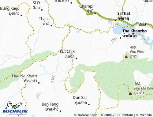 MICHELIN Kut Chik map - ViaMichelin