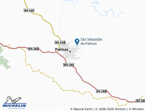 Mapa MICHELIN Cascatinha - ViaMichelin