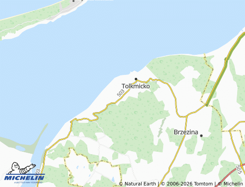 MICHELIN Janówek map - ViaMichelin
