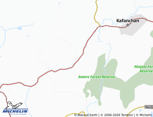 Mapa MICHELIN Fadan-Kagoma - ViaMichelin