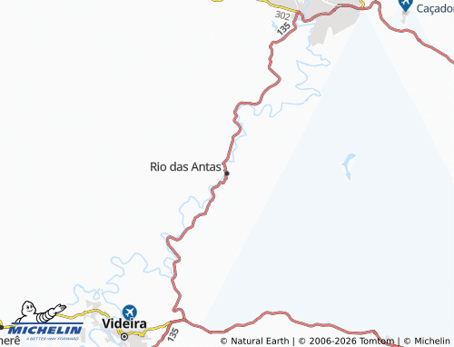 Mapa MICHELIN Rio das Antas - ViaMichelin