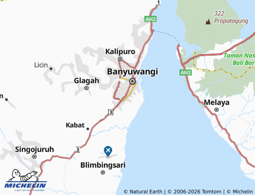 MICHELIN Tukangkayu map - ViaMichelin