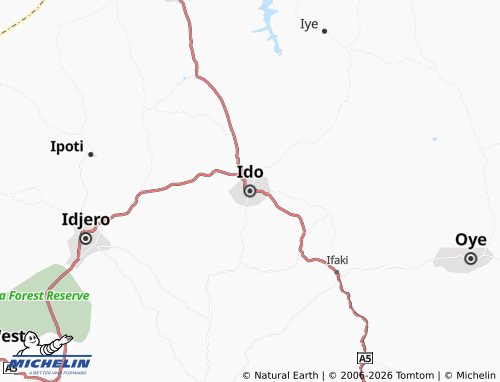 Carte MICHELIN Ido - ViaMichelin
