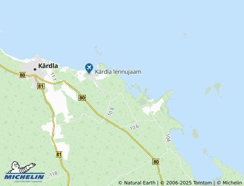 MICHELIN Kukka map - ViaMichelin