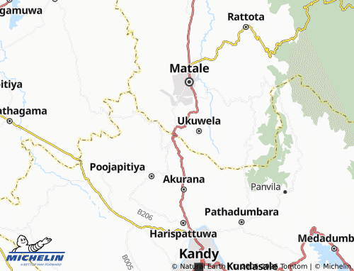Mappa MICHELIN Balakaduwa - ViaMichelin