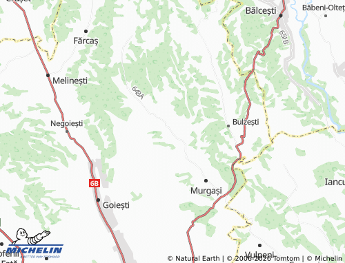 MICHELIN Busteni map - ViaMichelin