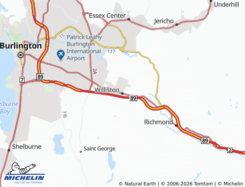 Mapa MICHELIN Williston - ViaMichelin