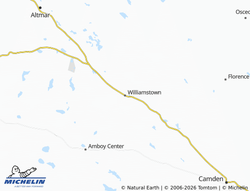 Mapa MICHELIN Williamstown - ViaMichelin