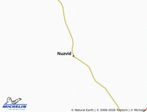 MICHELIN Nuzvid map - ViaMichelin