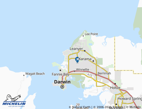 Mapa MICHELIN Millner - ViaMichelin