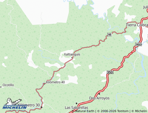 Mapa MICHELIN El Retén - ViaMichelin