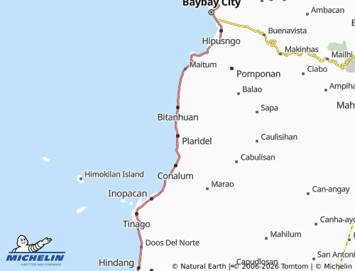 MICHELIN Plaridel map - ViaMichelin