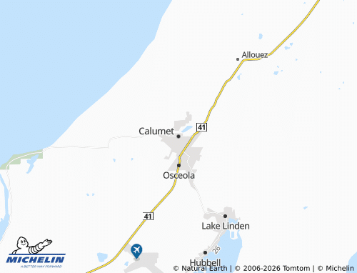 Carte MICHELIN Calumet - ViaMichelin