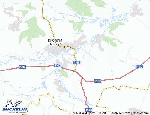 MICHELIN Mokrovolia map - ViaMichelin