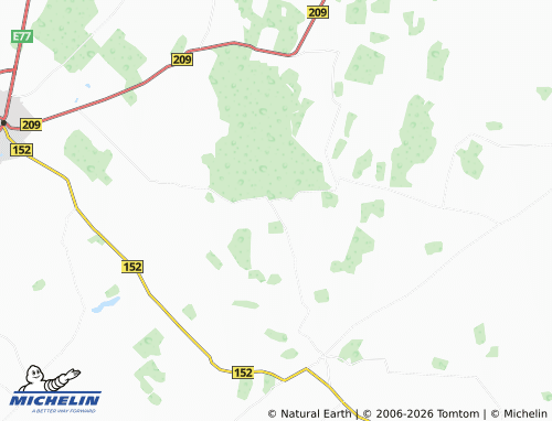 Mappa MICHELIN Bučiūnai - ViaMichelin