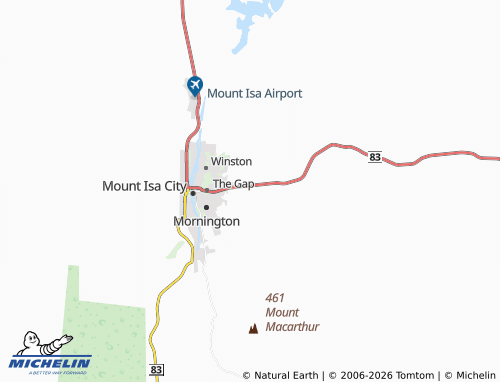 Mapa MICHELIN Breakaway - ViaMichelin
