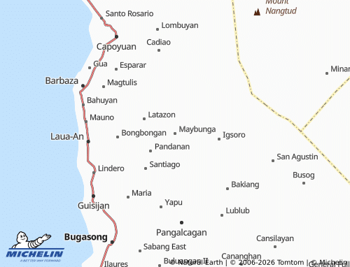 MICHELIN Maybunga map - ViaMichelin